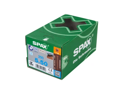 SPAX wkręty stal A2 5x50 stare złoto (200 szt.)