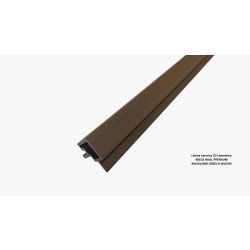 Listwa narożna 3D Lamelowa 4DECK WALL PREMIUM 49x56x2900 ORZECH WŁOSKI