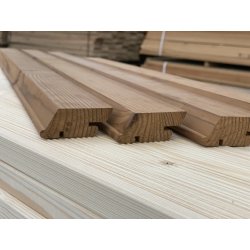 Deska elewacyjna Thermo Sosna 27x68 romboidalna KLASA NATUR