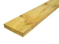 Deska tarasowa modrzew syberyjski 27x140 dwustronnie drobny ryfel KLASA C