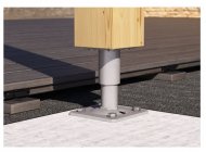 Podstawa słupa R10 BSH KVH regulowana 80x80 140-165mm