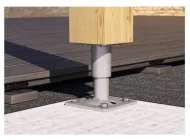 Podstawa słupa R10 BSH KVH regulowana 100x100 170-205mm