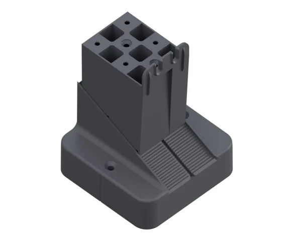 Wspornik regulowany klinowy 125mm-155mm