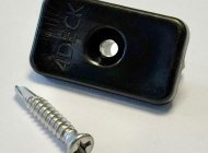 Klips montażowy 4DECK Select + wkręt (100kpl) (plastikowy)