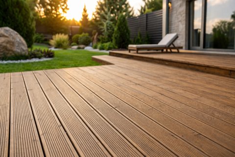 Deski ryflowane – cena a jakość materiału na taras