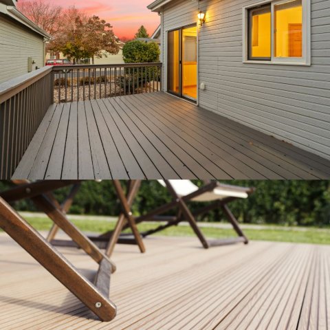 Jakie deski tarasowe wybrać na lata? Porównanie drewna i kompozytu [2025]